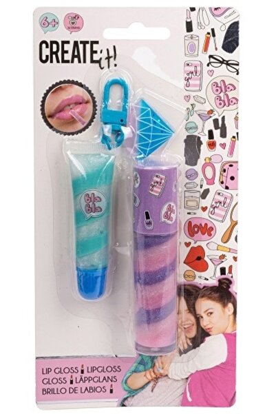 Create It Set 2 luciuri de buze Create It!, cu breloc, balsam de buze pentru ...