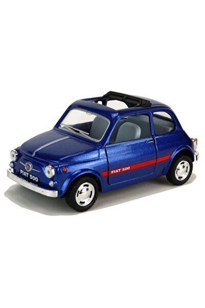 Kinsmart Macheta metalica Fiat 5, Albastru, 1:24