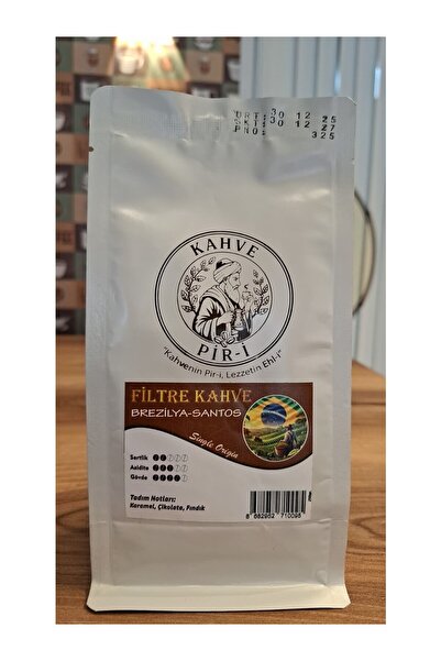Brezilya Santos Filtre Kahve 250 Gram (Öğütülmüş)