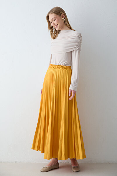 Melike Tatar Pleated Skirt 32-9001-2