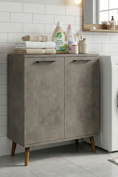 Skandi homeworks Vittoria 2 Kapaklı Banyo Dolabı