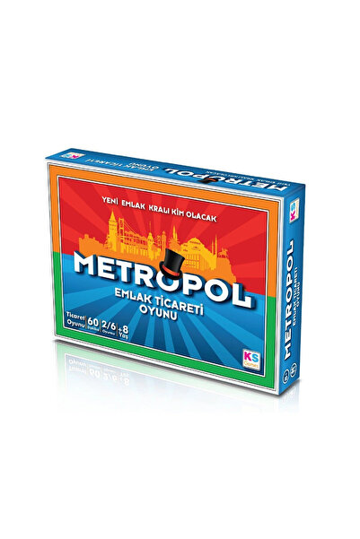 Ks Puzzle T127 KS، متروبول - لعبة تجارة العقارات