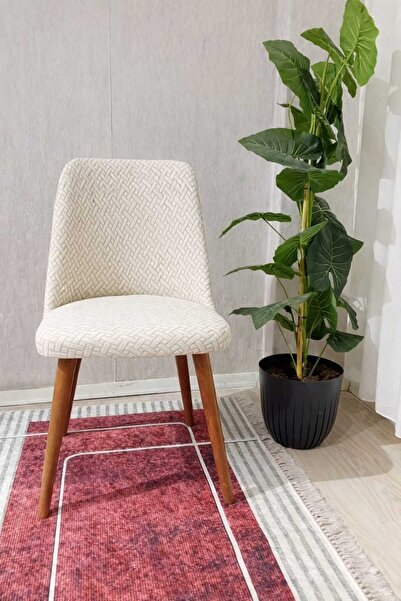 nurluk tuğla desen lastikli esnek çok kaliteli sandalye kılıfı ( büyük boy )