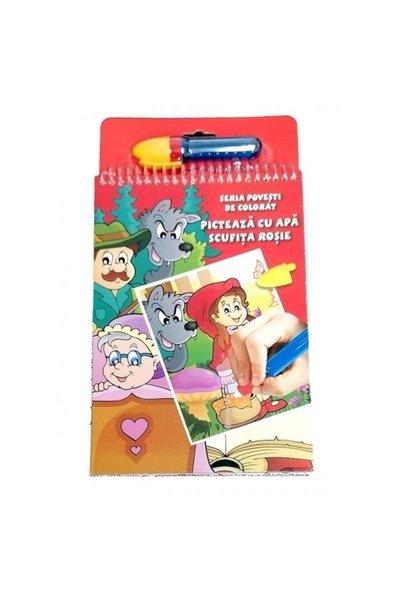 OEM Picteaza cu apa - Scufita Rosie - water magic