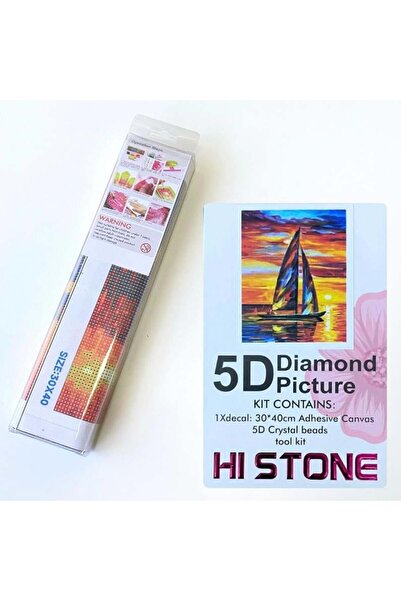 NT Boncuklu Taşlı Pano Çocuklar İçin Mozaik Elmas Goblen Diamond Tablo 30 X 4...