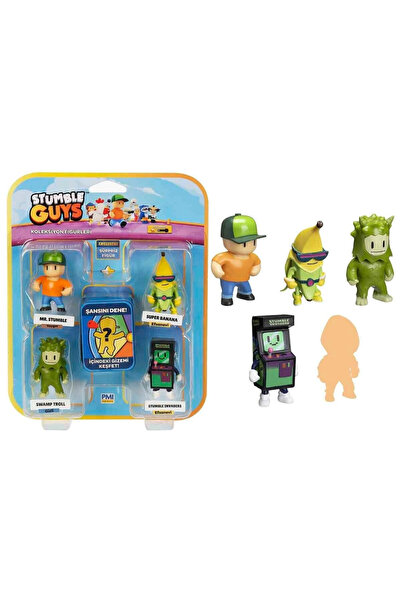 NECO TOYS PMI SG2240 Stumble Guys Figür Seti 5li -Necotoys