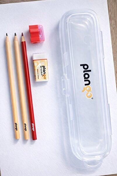 Plango Kalem Seti - Sınav Kalem Seti ve Plastik Kalem - Saklama Kutusu
