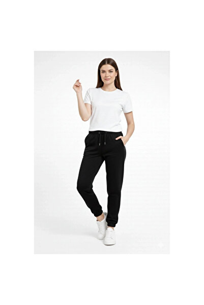 Narnuga Women's jogger sweatpants - relaxed fit, pocketed, elasticated cuffs,...