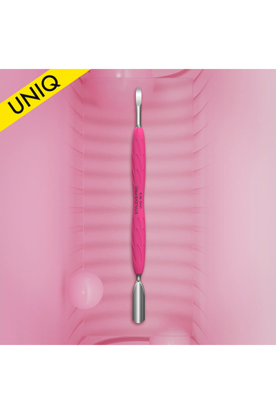 STALEKS UNIQ 10 TYPE 6 Gummy Silikon Saplı Tırnak İtici (Geniş Yuvarlak Uç ve...