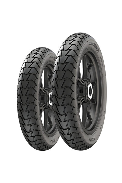 TÜRKMOPET Honda NSC110 Dio 80/90-14 ve 90/90-14 SC360 AllGrip Tubeless Ön Ark...