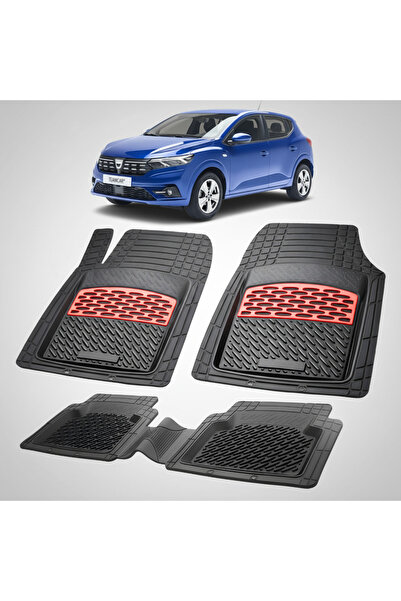 TEAMCAR Πατάκια αυτοκινήτου Dacia Sandero Συμβατά III Hatchback 2020-σήμερα |...