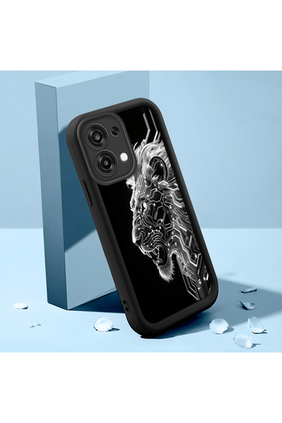 Hontinga حافظة هاتف OPPO A6 Pro 4G متوافقة مع غطاء الهاتف المصنوع من السيليكو...