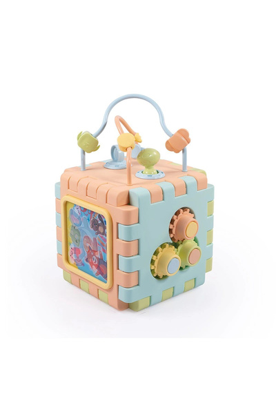 Dolu 5192 Eğitici Küp ve Puzzle 2IN1 -Dolu Oyuncak