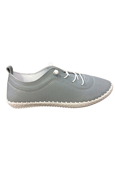 OrtopedikAL 2010 Womenly Style Gray Women's Casual Shoes %100 Genuine Leather...