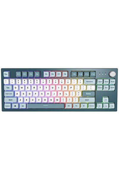 MONTECH MKey TKL Freedom mechanical keyboard, GateronG PRO 2.0 Yellow, Gray s...