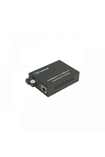 Transcom Media converter 10/100M 1550/1310nm WDM, Type B Singlemode 40km, SC ...