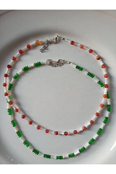 Mudita Tasarım İkili ve akik tasarım kolye