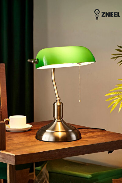 knoffer will dich nur... Bankers Masa Lambası – Dinamik Oynar Başlık, Sağlam ...