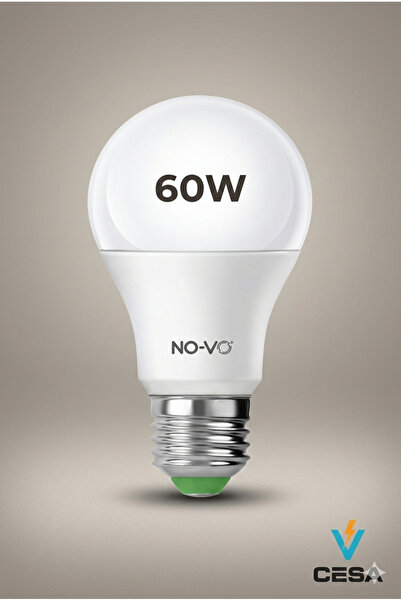 cesaa elektirik Novo 9w Led Ampül Beyaz Işık 6500k 60w