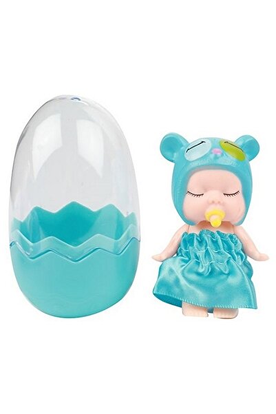 Toi-Toys Jucarie figurina bebelus in ou surpriza, 8 cm, Bleu,