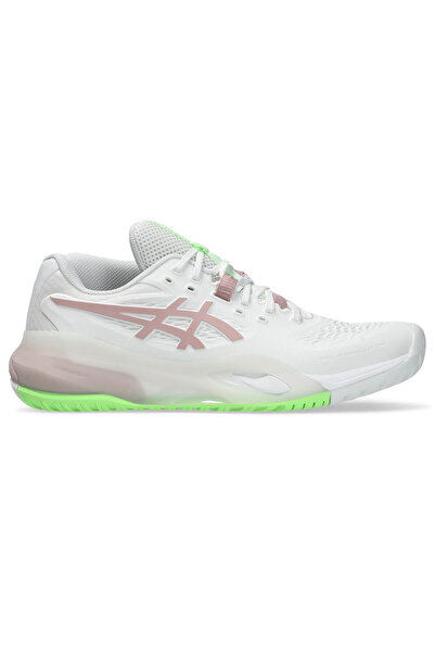 Asics Gel-Resolution X Women's White/Dark Neptune Tennis Shoes 1042A279-104