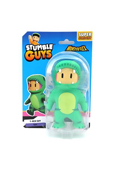 Noriel Figurina flexibila, Monster Flex, Stumble Guys, S2, T-Rex Guy