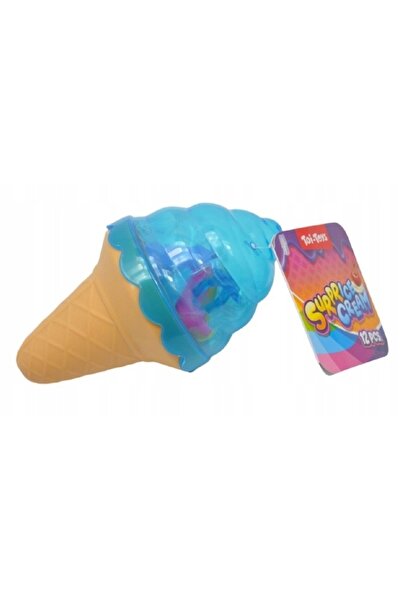 Toi-Toys Изненадваща играчка-сладолед със скрита фигурка, синя