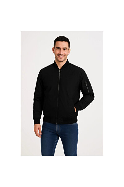 Narnuga جاكيت بومبر - أسود -