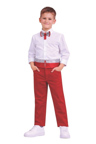 SEVİL GÖSTERİ & OKUL KIYAFETLERİ 23 April Show Outfit - Men's Top and Bottom Set