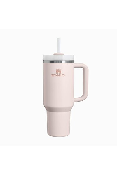 moontime alaçatı Pipetli Termos Bardak 1.18L Pembe Kuvars, Şık ve Sağlıklı İç...