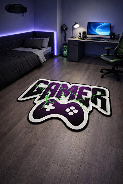 RUGRUMBA حذاء بنعل مانع للانزلاق غرفة شبابية ذات طابع بلاي ستيشن وإكس بوكس ​​...