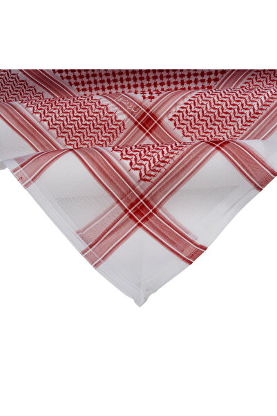 hashtag Classic red Hashtag shemagh with a modern pattern - High quality, ava...