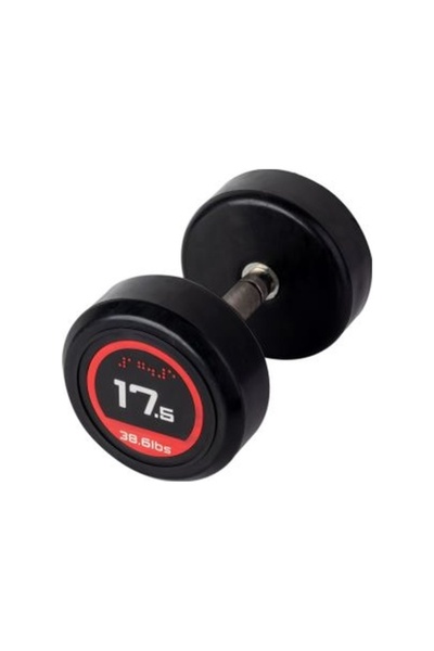 Genel Markalar 313 Sport 17,5 KG Kauçuk Kaplı Profesyonel Olimpik DUMBBELL ( ...