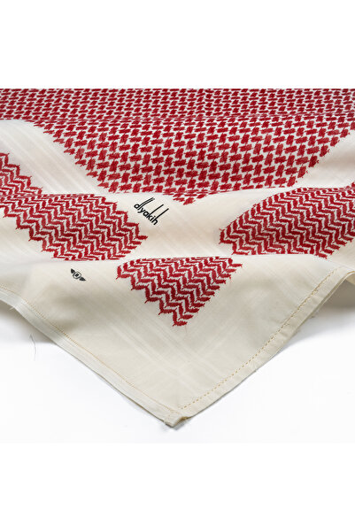 diyakih Diakite red shemagh with a luxurious modern design - high quality, av...