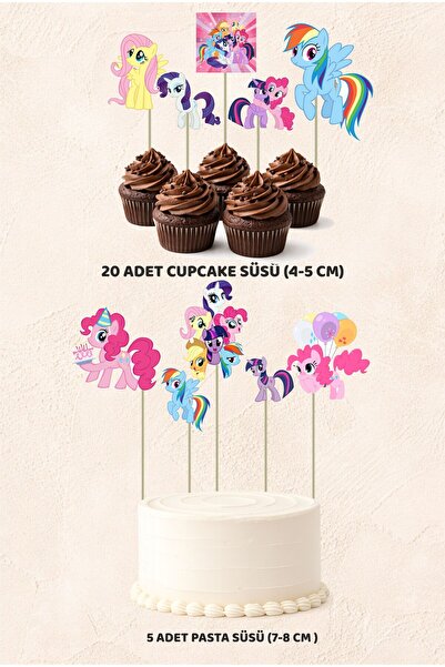 Sinek Kupası Tasarım My Little Pony koncept torte od 5 delova, mini set od 20...