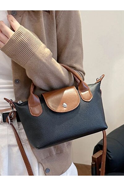 bagsister French Vintage Genuine Leather Shoulder Bag for Women, Luxury Desig...