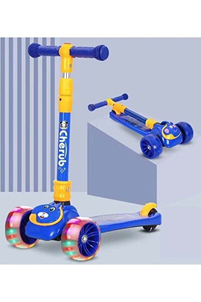 Rally سكوتر ركل بثلاث عجلات قابل للتعديل بألوان متنوعة