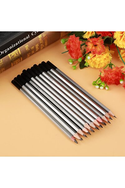 Yuka Resim Kalemi Dereceli Kalem Seti Karakalem Seti B-2B-3B-H-2H-6H-7B 7'li Set