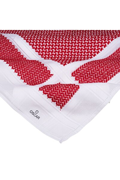 Oscar Oscar Red Shemagh, a luxurious edition for modern elegance - high-quali...