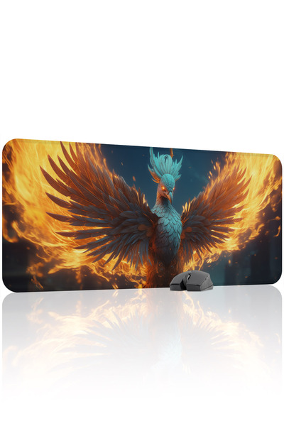mousepad bastir Anka Kuşu Αντιολισθητικό Ραμμένο ελαστικό mousepad για παιχνί...