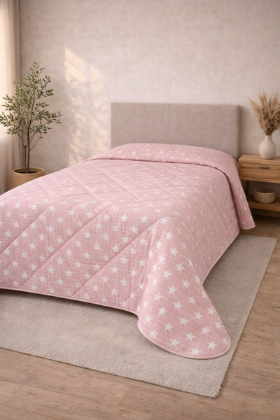 sternen glanz Laila Quilted Cotton Lu Single 160 X 230 cm Multi-Purpose Bedsp...