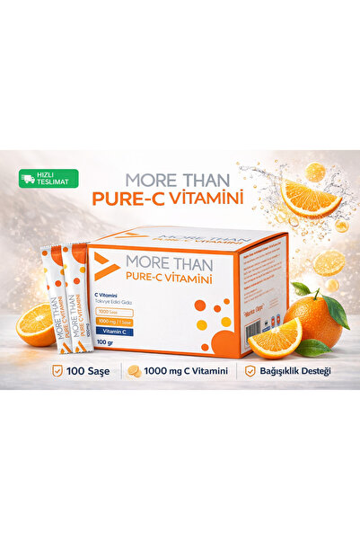 More Than Us More Than Pure Vitamin C 100 Sachets