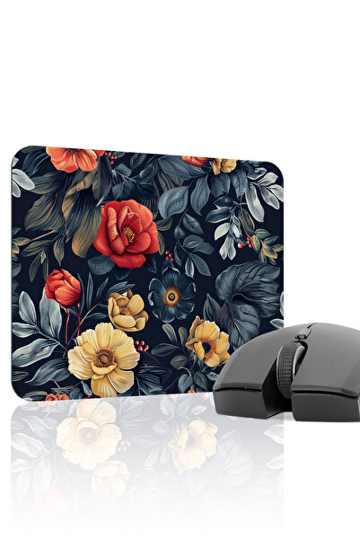 mousepad bastir Mousepad pentru jocuri din cauciuc cu modele florale antialun...