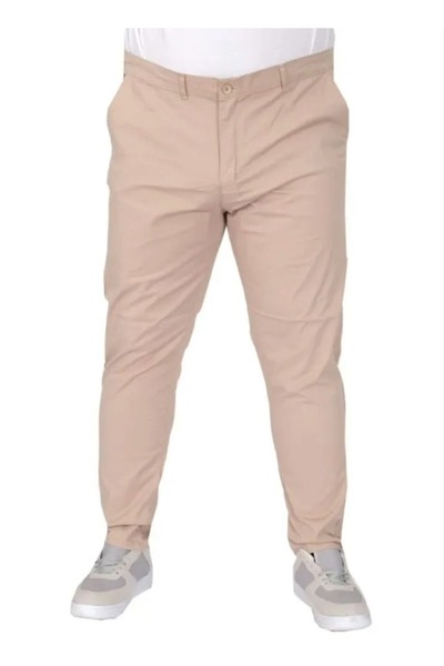 cusseli Large Size Men's Linen Milano Chino Pants 20850