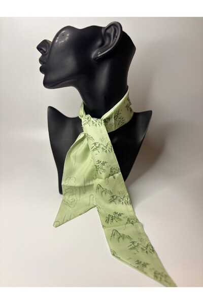 BHR AKSESUAR Eșarfă subțire cu model, panglică (6x85 cm)