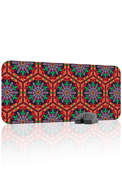 mousepad bastir Turkish Tile Non-Slip Stitched Rubber Gaming Mousepad V4 - 70...
