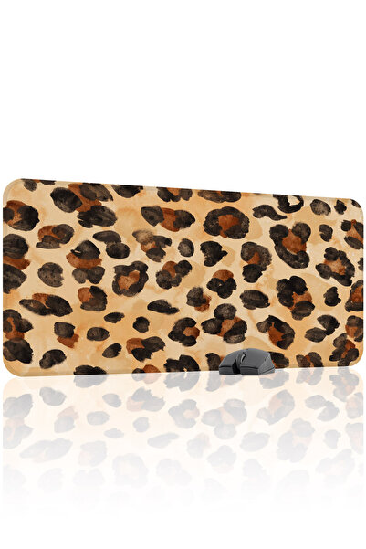 mousepad bastir لوحة ماوس الألعاب المطاطية المخيطة من ليوبارد مانع للانزلاق V...