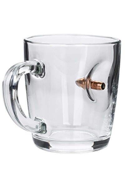 Bellore Glass Mug for Tea & Coffee with Integrated Bullet - 340 ml