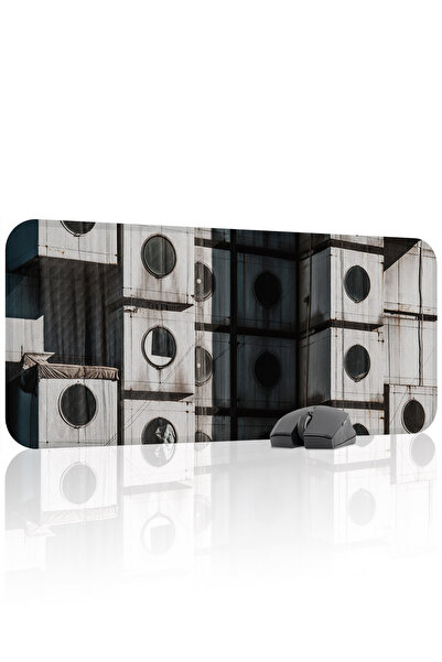 mousepad bastir Brutalist Style Αντιολισθητικό Ραμμένο Rubber Gaming Mousepad...