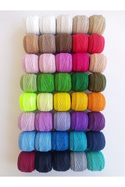 fabricorg Cotton Like 3 Numara 6 Kat Punch - Bileklik - Runner Ipliği SET-1 (...